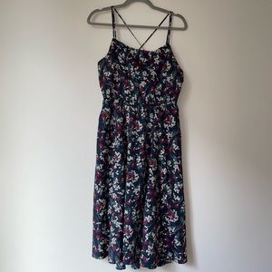 Floral Strappy Back UO Dress